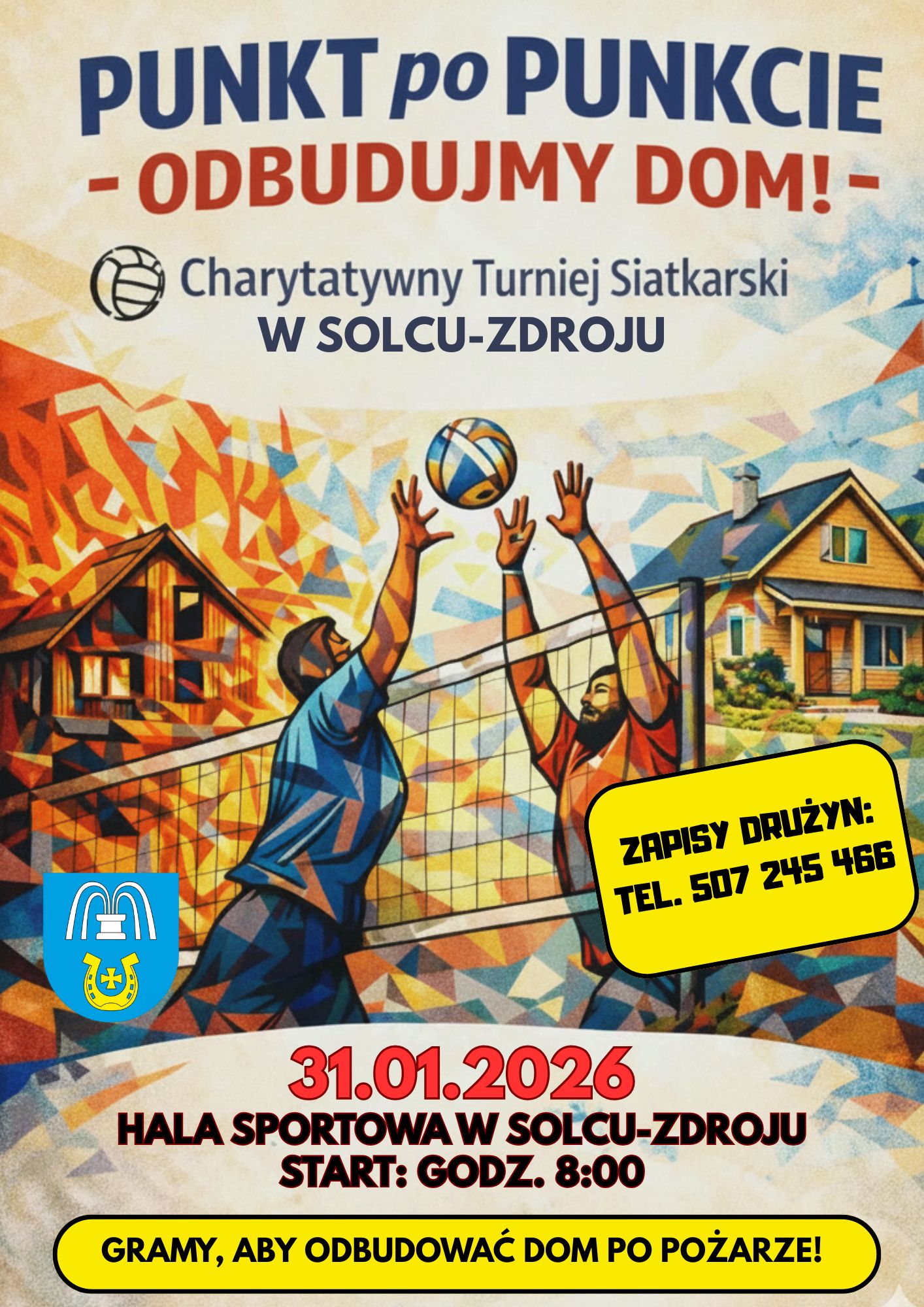 Charytatywny Turniej Siatkarski w Solcu-Zdroju